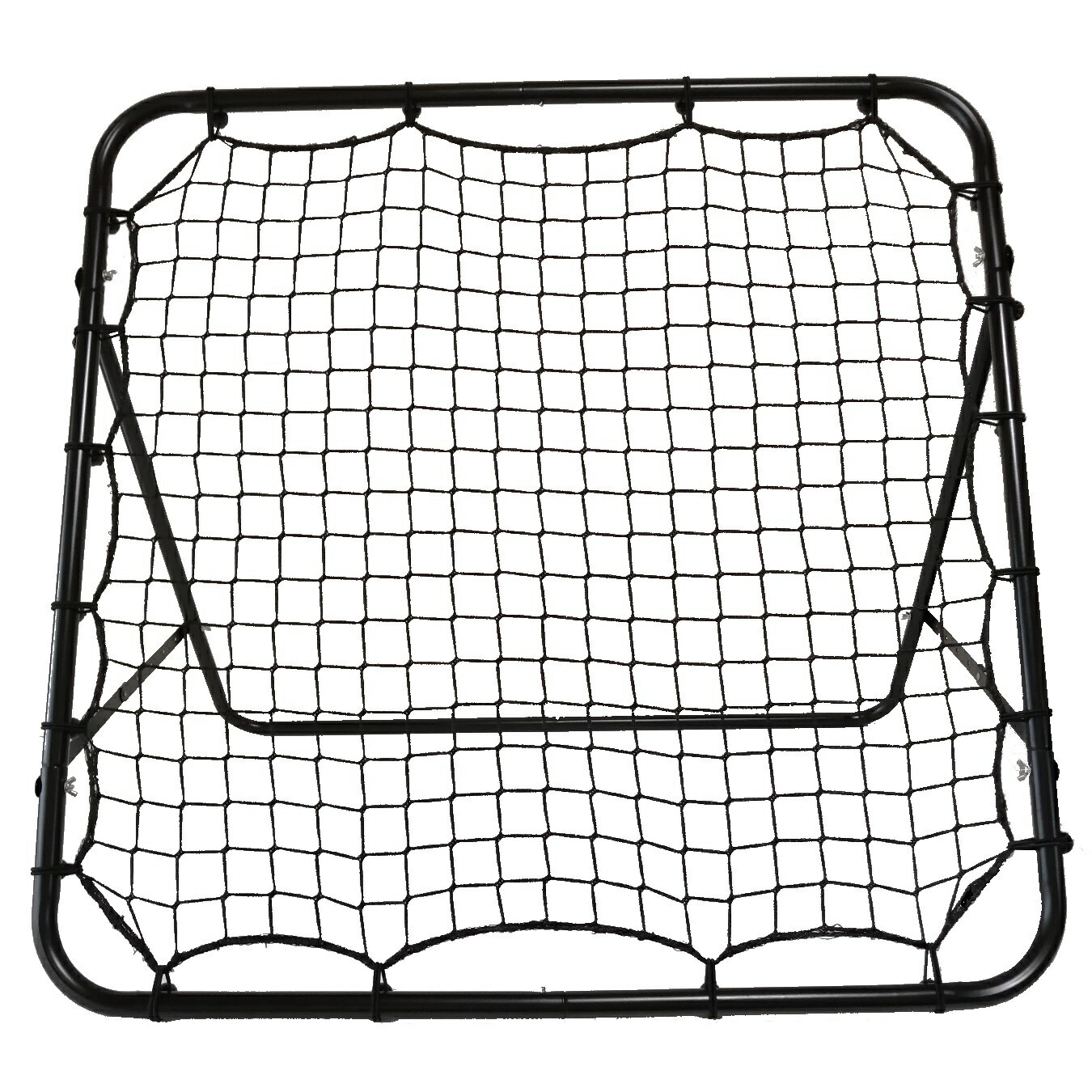 REFREEZE(リフリーズ) リバウンドネット ブラック 室内 屋外兼用 リバウンダー サッカー フットサル 野球 練習 トレーニングネット通販 サッカー 用品 セール