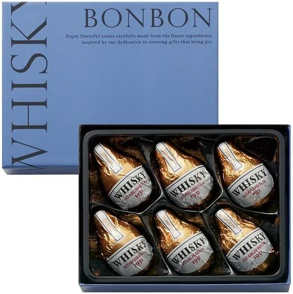 【2026】 モロゾフ 人気 バレンタイン チョコレート ウイスキーボンボン 6個入 ショップ袋付き ギフト お菓子 お菓子 プレゼントの商品画像