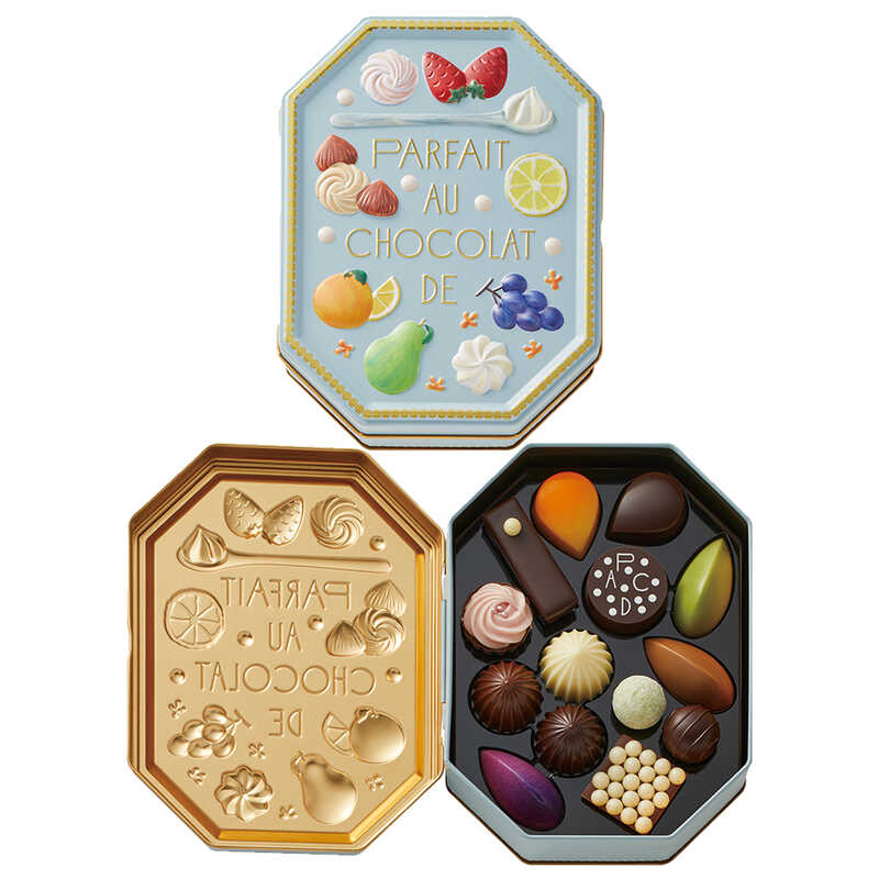 【2024】モロゾフ パフェをショコラで 14個入 バレンタイン お菓子 ギフト 手提げ袋つきのサムネイル