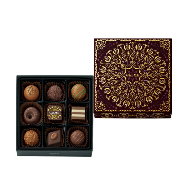 【2025】バレンタインチョコ ゴンチャロフ カルム（トリュフアソートメント） 9個 ショップ袋付き ギフトのサムネイル