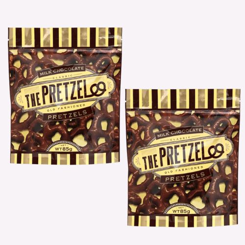 【送料無料】ザ・プレッツェル　ミルクチョコプレッツェル　85g×2個　季節限定商品　お菓子