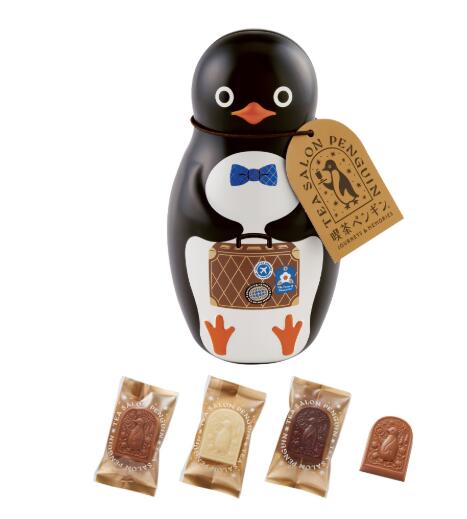 【2026】モロゾフ 喫茶ペンギン 旅するペンギン　夢見るペンギン （7個入）バレンタイン 人気チョコ　ギフト手提げ袋つきの商品画像
