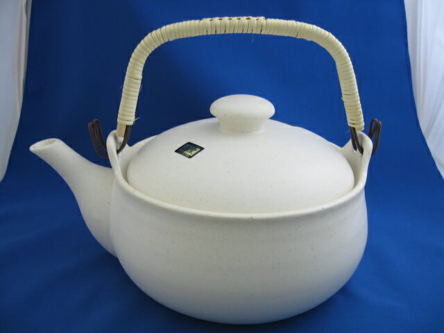 IH電磁対応耐熱健康薬土瓶　白