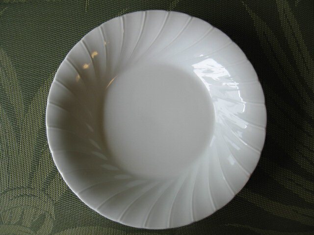 ホワイトシェル23cmスープ皿