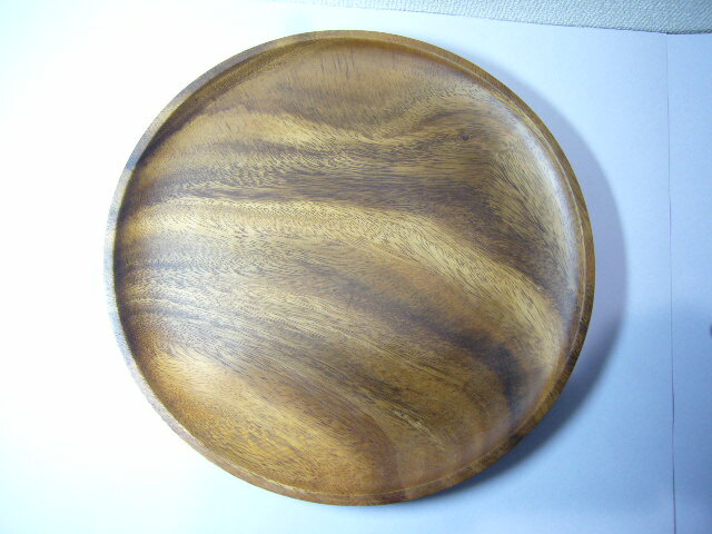 アカシアラウンドプレート L