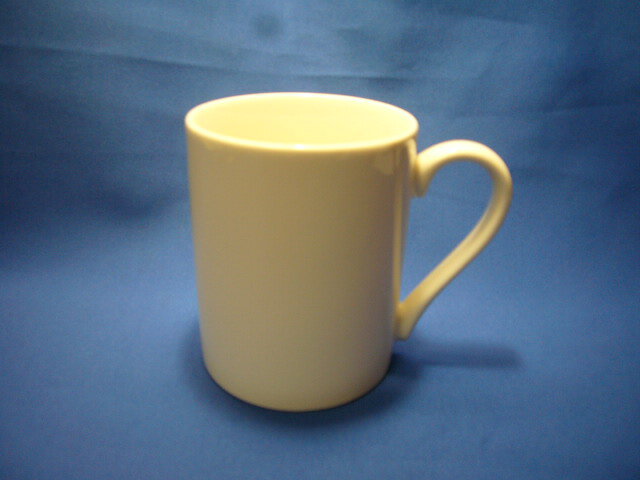 白磁ストレートマグ　無地