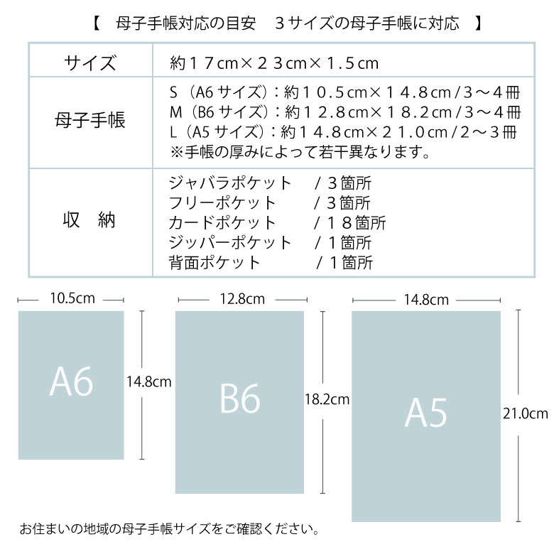 母子手帳ケース 3人分 ジャバラ 2人分 北欧...の紹介画像3