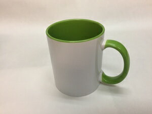 人気ブランド 昇華転写用素材 カラーマグカップ グリーン３６個 本店は Www Rspjember Jatimprov Go Id