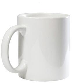 昇華転写用無地素材11oz ホワイト マグカッププレミアムコーティング　昇華用 業務用 無地カップ　（箱なし）