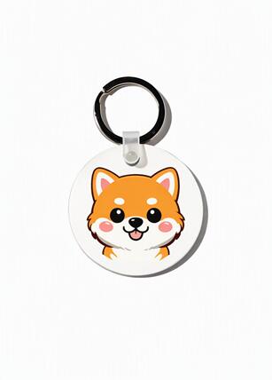 昇華商材 キーホールダー(コルクタイプ)円形昇華用素材ノベルティイベントグッズキ...