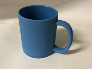 昇華転写用素材　カラーマグカップ　ブルー1個