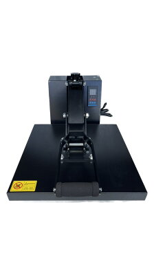 即納ヒートプレス機(HP3838SHELLFLAT)熱転写プレス機業務用38×38cm大表面手動アイロンプレス機110VTシャツに転写ヒートプレスマシンDIY熱転写機卓上型アイロンシートDTF昇華転写ガーメントプリントシルクスクリーン印刷 - Image 2