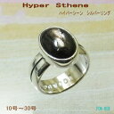 ハイパーシーン シルバーリング【受注製作】メンズ レディース アーム部中心の一本ライン 甲丸デザイン 銀細工師 シルバーワーク 天然石リング【10号~30号まで】