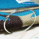 スタイリッシュ one Twist シルバー バングル【受注製作】【Walking through life together】Sv Bangle 細い シンプル レディース メンズ シルバー 925 ブレスレット ハンドメイド【長さ 約13.5cm〜16cmまで】