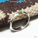 Octagonal Sv Ring OCTAGON【L】八角形 シルバーリング【受注製作】 Handmade オクタゴン Mens Ladys シルバー 925【サイズ8号から30号まで】