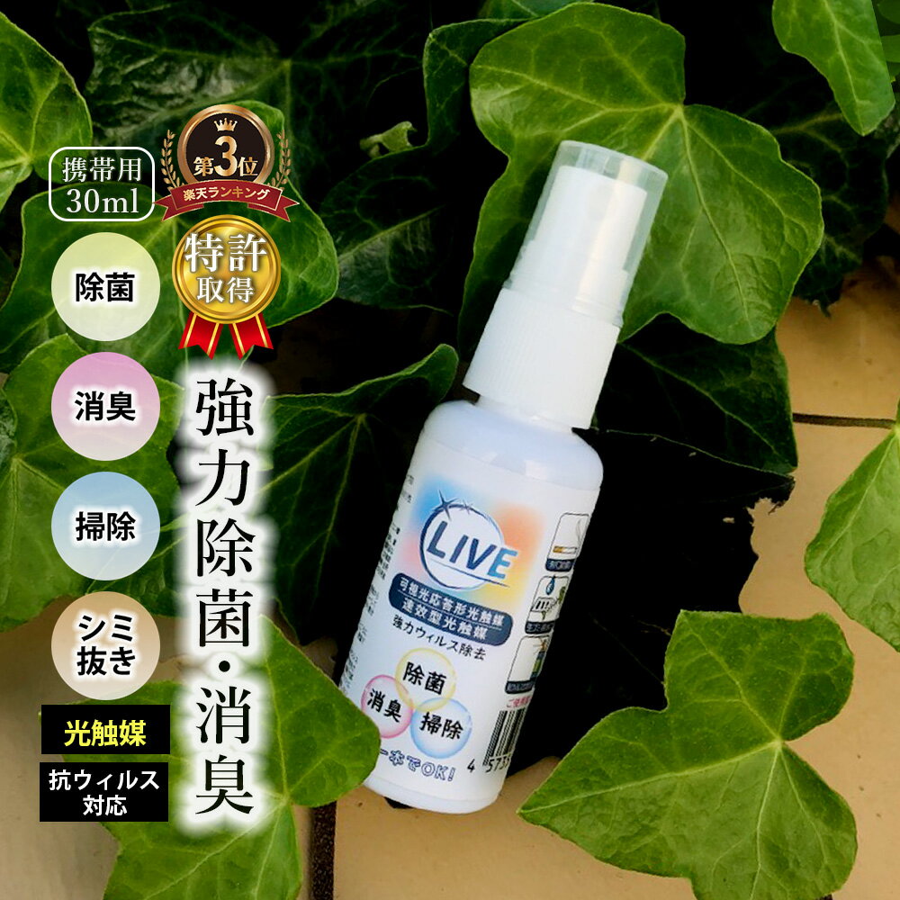 送料無料 光触媒 スプレー 30ml 速効