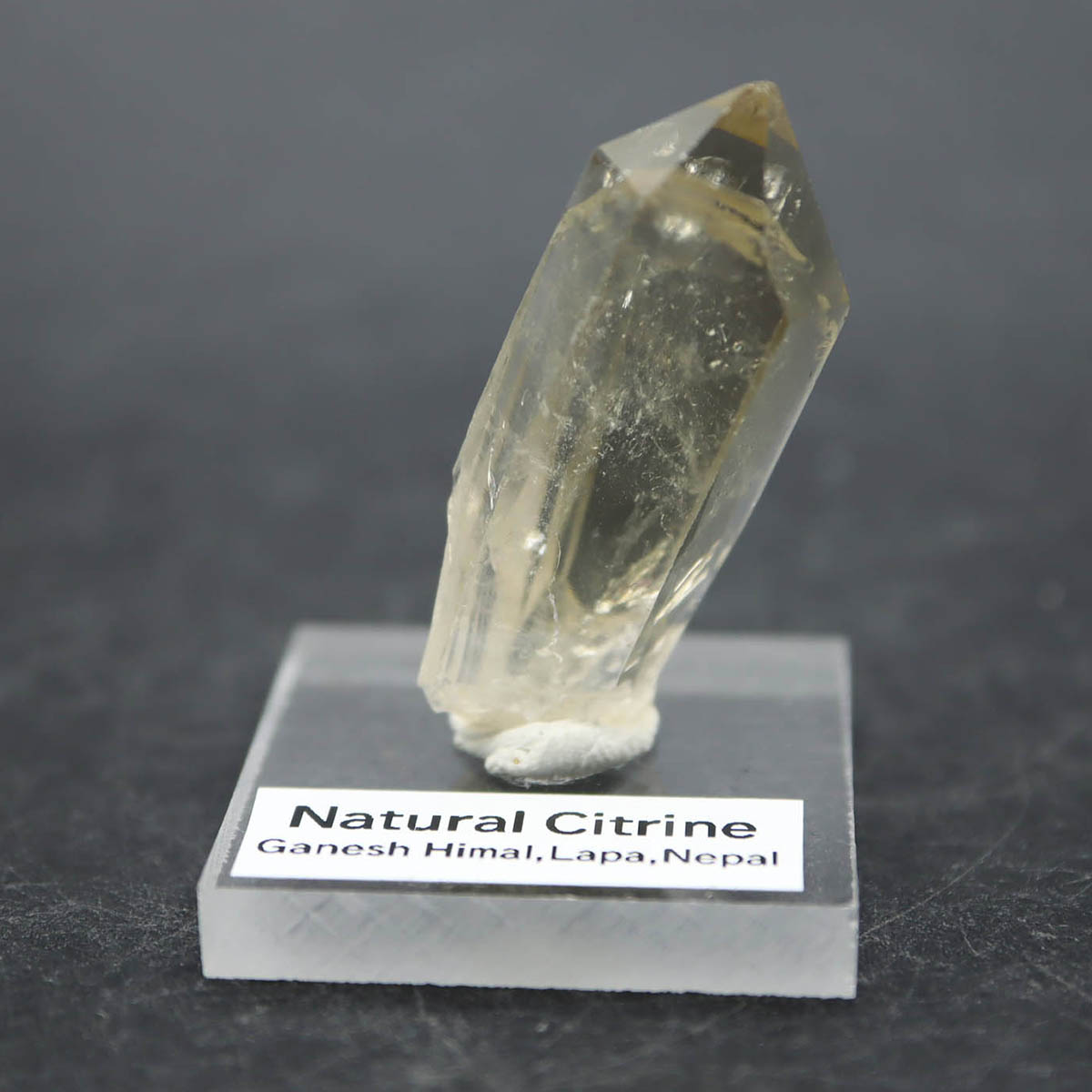 ガネーシュ・ヒマール・ラパ産 ヒマラヤ天然黄水晶 9g ヒマラヤン 虹入り ...