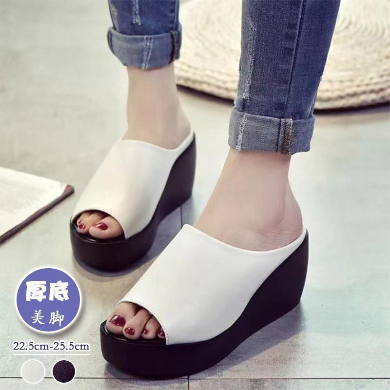 厚底サンダル レディース ウェッジソール レザーサンダル ミュールサンダル オープントゥ 歩きやすい 靴 疲れない 美脚 痛くない サンダル