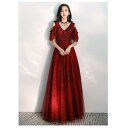 上品 ウエディングドレス パーティードレス 10代 20代 30代40代 ワンピース おしゃれ ロングドレス 結婚式 二次会 舞台衣装 披露宴 演奏会 オフショルダー