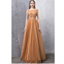 上品 パーティードレス ナイトドレス ウエディングドレス 高級感 ステージ衣装 二次会 結婚式ワンピース ロングドレス 演奏会 発表会 お食事会 Aライン