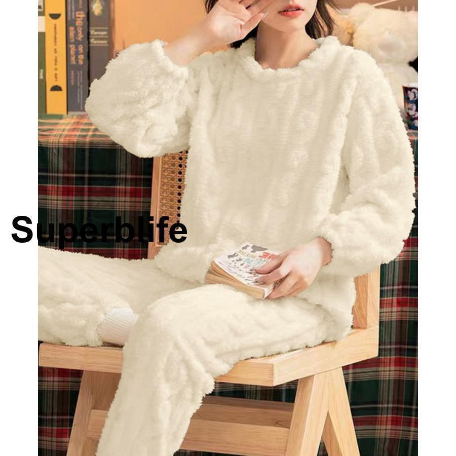 素材：ポリエステル100%カラー：アイボリー/モカ/ダークグレー/くすみブルー/ピンク/ラベンダーサイズ：ワンサイズトップス：着丈:約61cm 肩幅:約52cm 袖丈:約54cm ゆき:約80cm 身幅:約55cm 胸囲:約110-140c...