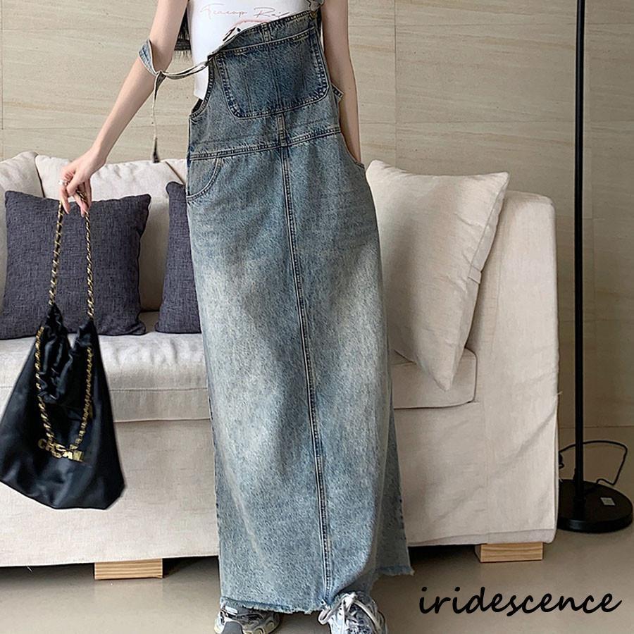 デニムサロペット サロペット オーバーオール ジャンパースカート オールインワン ゆったり 体型カバー 春夏新作 ママ マタニティ カジュアル