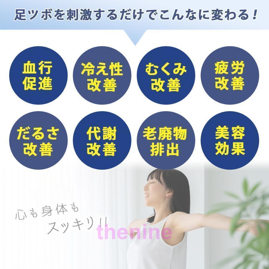 パワフル55ショップの足つぼ マット 足ツボ 足裏 マッサージ 健康器具 ツボ押し ダイエット リフレ リラクゼーション 足 血行 冷え性 刺激 足ツボグッズ コンパクト老人の日｜アングル3