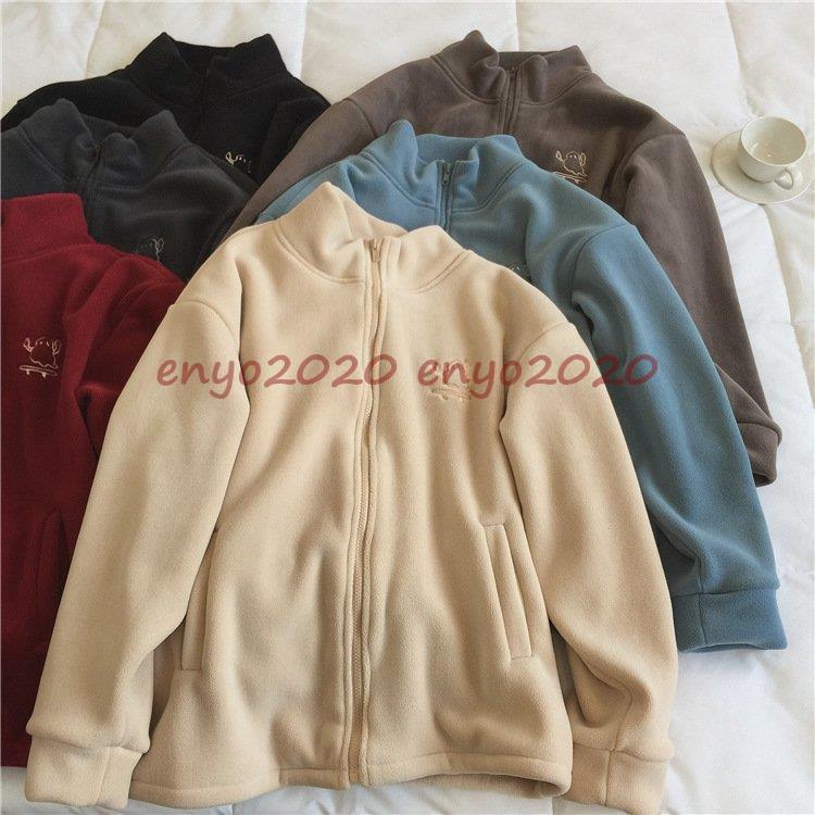 フリース レディース あったか 厚手 フリースジャンパー 防寒 保温性 アウター トップス