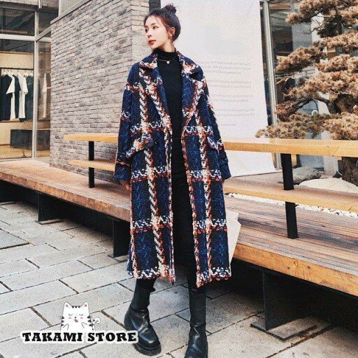 ツイード コート アウター レディース 冬 チェスターコート ロング 大きいサイズ 韓国 カジュアル ゆったり オーバーサイズ ビッグシルエット ツイード コート アウター レディース 冬 チェスターコート ロング 大きいサイズ 韓国 カジュアル ゆったり オーバーサイズ ビッグシルエット
