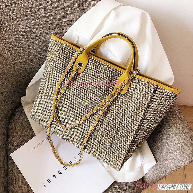 トートバッグ レディース バッグ A4サイズ 対応 大容量 肩掛け ファスナー ショルダーバッグ 高密度ナ..