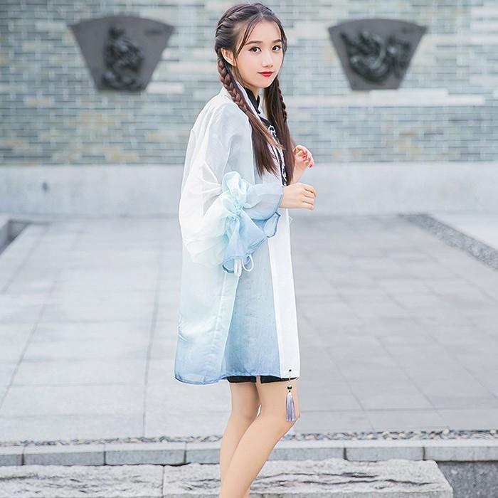 羽織 レディース 長袖 薄手 着物 花柄 和服 浴衣 和風 カーディガン 春夏秋 トップス アウター 女性用 イベント 花火大会 お祭り おしゃれ