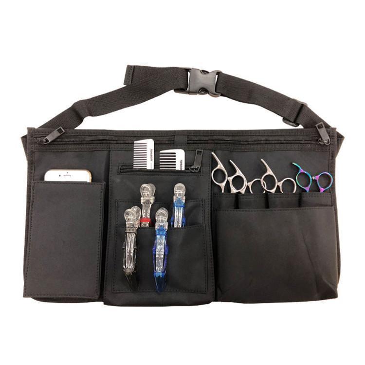 ■ 品名：シザーケース■ 素材: ズック■ カラー：全1色■ サイズ：写真参考■ 重さ：300g■ 容量：ハサミ、くし、ピンなど■ 掛け方：ウェスト付け* ウェストベルトは調整可能シザーケース 美容師 トリマー カット用品　トリマー シザー...