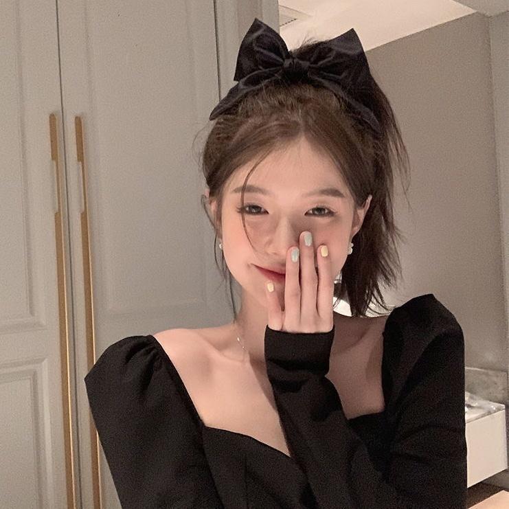シュシュ ヘアゴム 髪ゴム レディース 女性 ヘアアクセサリー リボン 大きめ 存在...