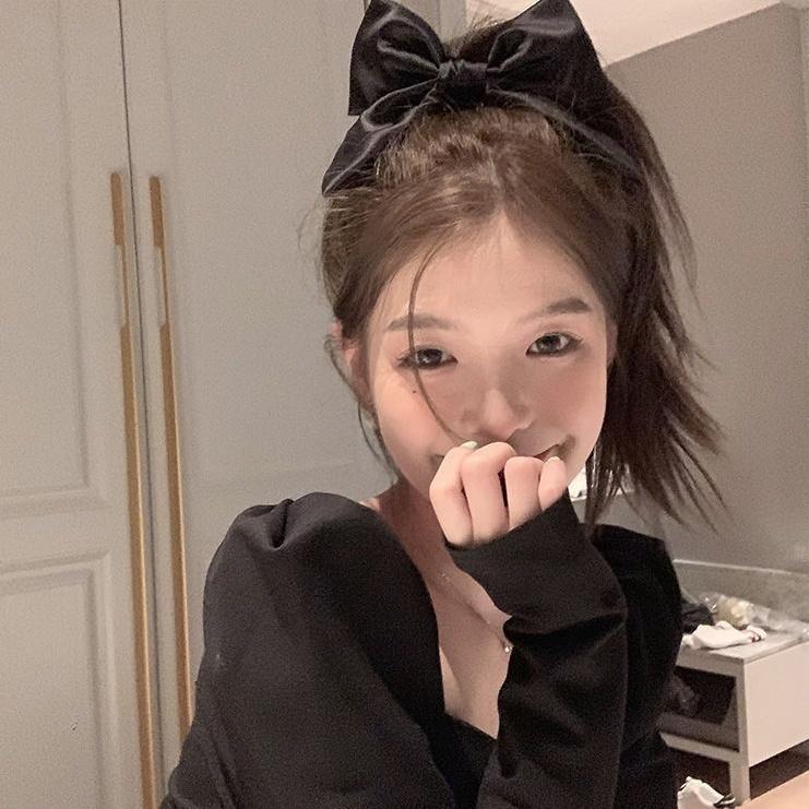 シュシュ ヘアゴム 髪ゴム レディース 女性 ヘアアクセサリー リボン 大きめ 存在...