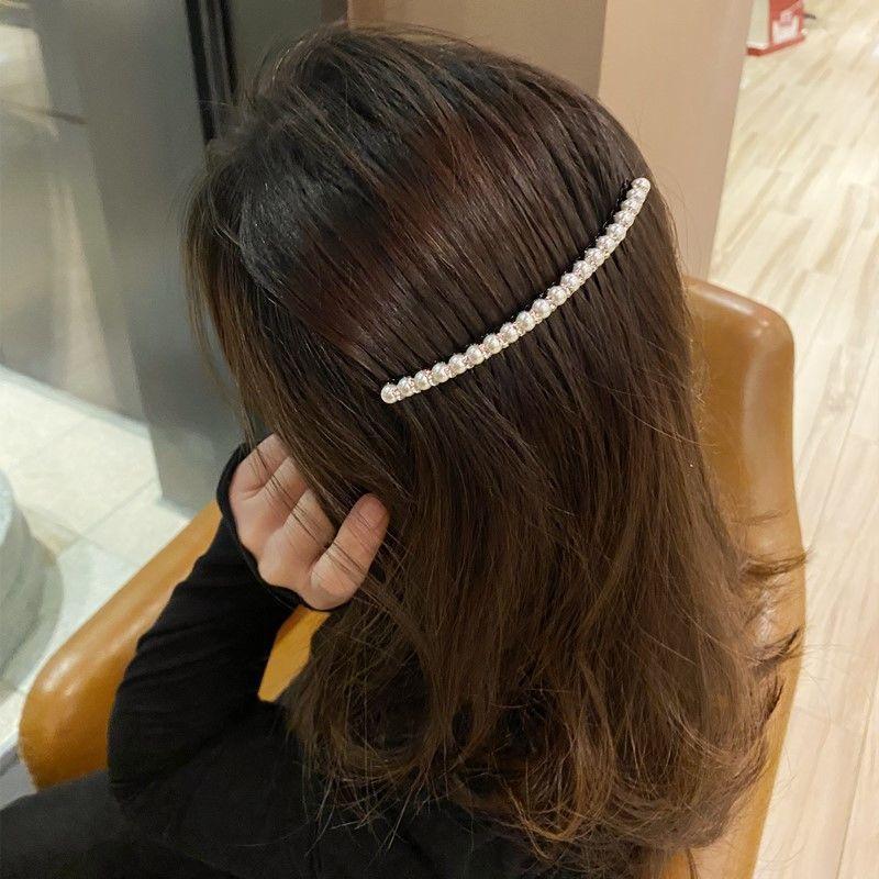 ヘアコーム レディース 女性 ヘアアクセサリー 髪飾り 髪留め かんざし パール調 ラインストーン 上品 エレガント まとめ髪 フォーマル カジュアル