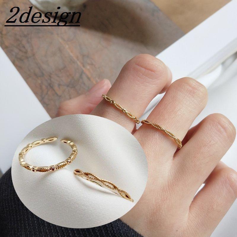 指輪 オープンリング ファッションリング レディース アクセサリー フリーサイズ シルバー925 細見 華奢 クロス 交差 サークル 円 ゴールドカラ