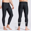 スポーツ水着 ロングパンツ 男性 フィットネス水着 メンズ スイムパンツ ラッシュガード UVカット サーフィン シュノーケリング タイツ サーフパンツ レギンス