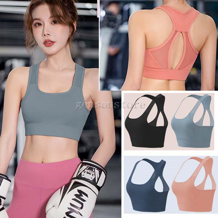 ヨガ ヨガウェア ブラトップ スポーツブラ ノンワイヤー カップ付き レディース ランニング 背中メッシュデザイン ダンス フィットネス エアロビ ジム スポーツ
