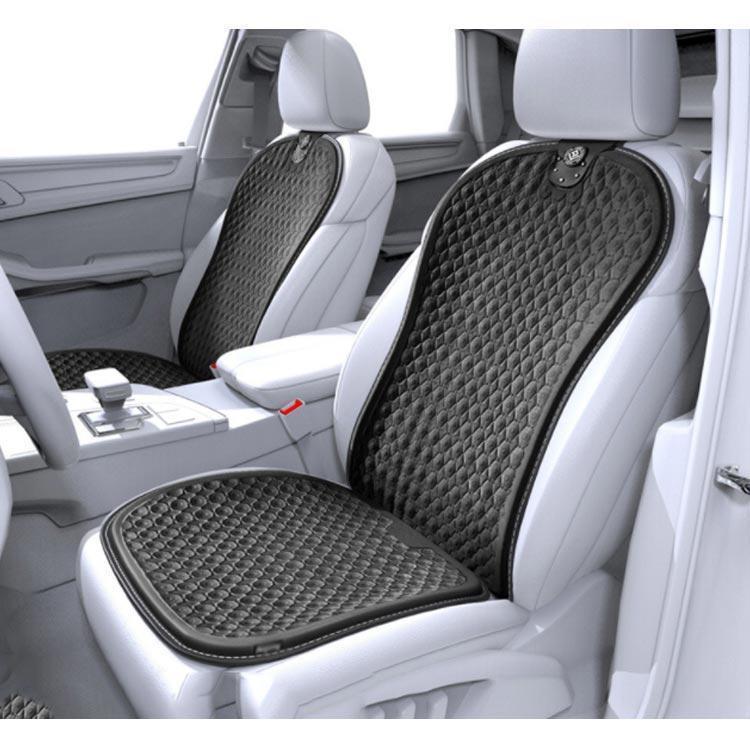 パワフル55ショップの【2セット】【運転席＋助手席】シートカバー 車 ゲルクッション 冷感 涼感 車用 シートカバー クッション ジェルクッション 冷感 座布団 大きめ 無老人の日｜アングル2