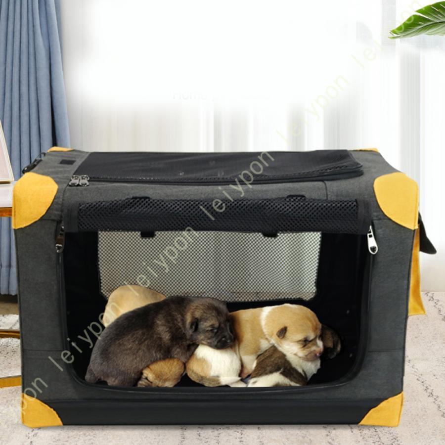 商品詳細素材：オックスフォード メッシュS：51*33*33cmM：66*45*45cmL：81*59*59cmXL：96*67*67cm特徴◆3つのメッシュ窓を備えているため、ペットが窮屈な思いをせずにお出かけすることができます！また、高品質メッシュ素材を使用しているため、引っ掻き傷がつきにくいです！◆猫 キャリーバックはしっかり屋根を支える骨組みと針金をを入れました、上部から垂れ下がることができません。◆使わないときはコンパクトに収納できるため、場所を取りません！◆手洗いOK、洗濯機洗いも可能です。いつでも清潔に保てることで、マットも快適に過ごすことができます。注意★ 本体のサイズがちょっと大きいので、簡易な包装でお送りいたします。▼お使いのモニターによっては、実際の色と若干異なって見える場合があります。▼実寸は素人採寸ですので、多少の誤差はご了承願います。キーワード検索：ショルダー ペットキャリー 犬/猫 キャリーバッグ ペットキャリーケース 小型犬用 おしゃれ キャリーケース 折りたたみ お出かけ用 マット付き ドライブ 旅行 キャンピング 通院 災害避難用