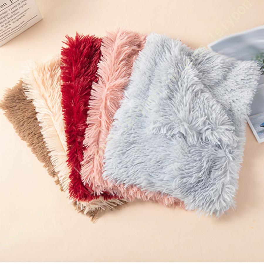 ペットクッション ペット マット ふわふわ あったか 犬マット スクエア型 ペットベッド 洗える 可愛い ..