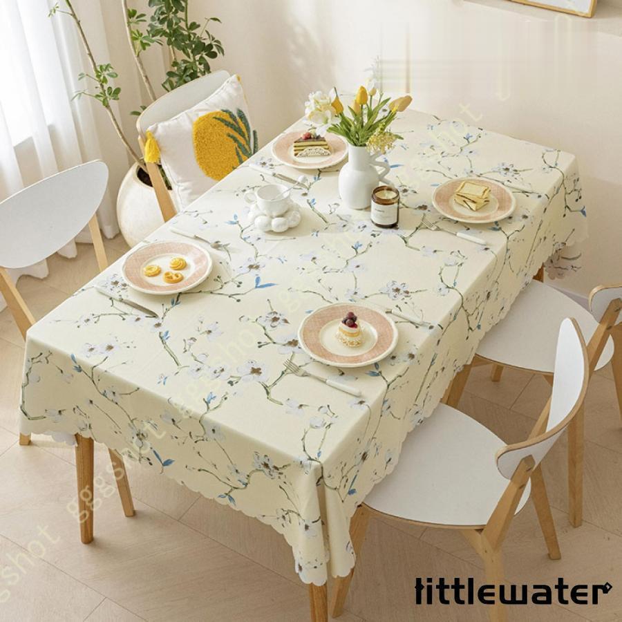 テーブルクロス 長机用 撥水加工 無地 エスニック 花柄 会議テーブル イベントや展示会にも 来客時 ク..