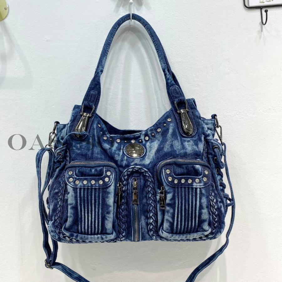Other - 提げバッグ トートバッグ レディースバッグ ショルダーバッグ ハンドバッグ デニムバッグ メンズ 斜めがけ 通勤 通学 かっこいい おしゃれ 旅行