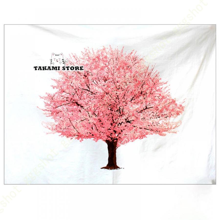 生地 さくら柄パネル タペストリー ツリータペストリー 桜 さくら サクラ お花見 寄せ書き 色紙 壁飾り..
