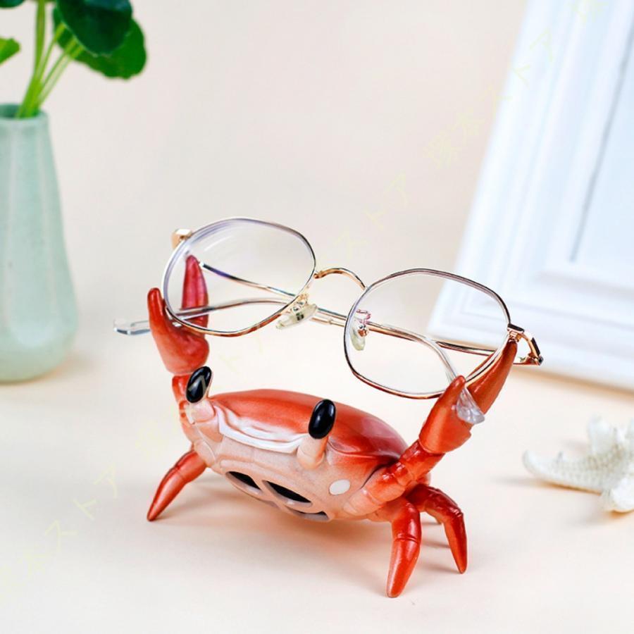スマホスタンド 携帯スタンド オフィス 蟹 カニ 置物 オブジェ 品質 グッズ 動物 インテリア 樹脂 かわ..