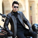 メンズ革ジャン 本革 秋冬 レザー ライダース ビジネス おしゃれ カジュアル バイクウェア シングル 男性用 上品 防寒防風