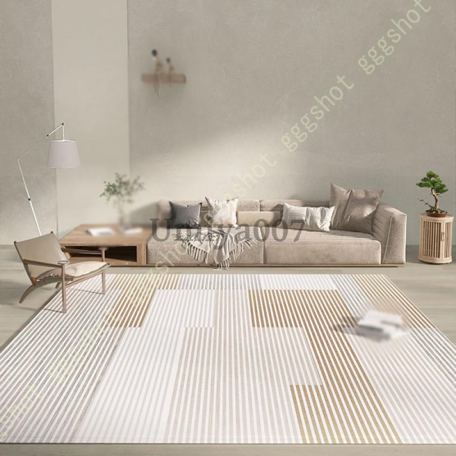 ラグ 抗菌 フロアマット 北欧 防音マット 床暖房対応 リビング フローリング 北欧 滑り止め プレイマッ..