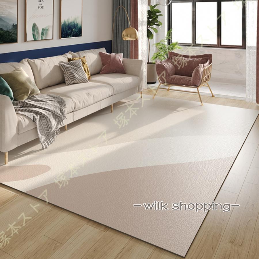 防水 キッチンマット 北欧風 ずれない 拭ける 台所マット ロング PVC製 はっ水 大判 塩化ビニール製 撥水 インテリアマット 洗濯不要 床暖房対応 清潔 安全