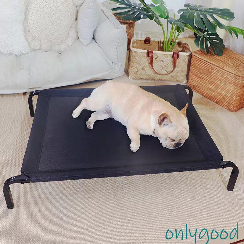 ペットベッド 5~45kg犬用 メッシュ 通気 洗える 脚付きコット型 寝床 ハンモック ペット用 携帯用ベッ..