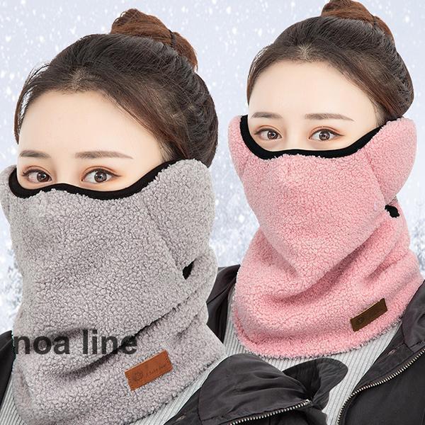 フェイスマスク 防寒 フェイスウォーマー レディース メンズ バイク スキー スノボー サイクリング 登..